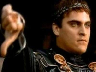 Joaquin Phoenix in Gladiator