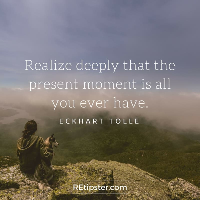 Eckhart Tolle present