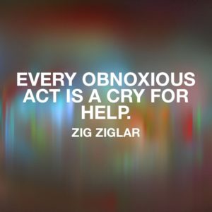 Zig Ziglar cry for help