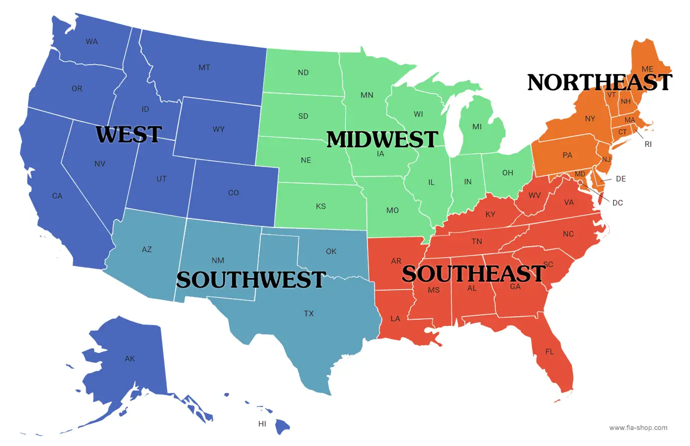 us-5-regions