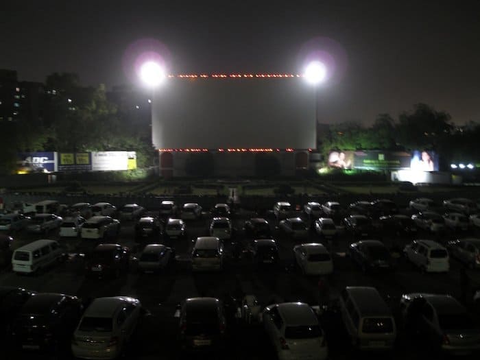 drive-in movie theater