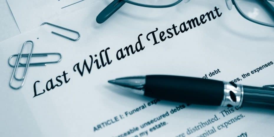 last will and testament