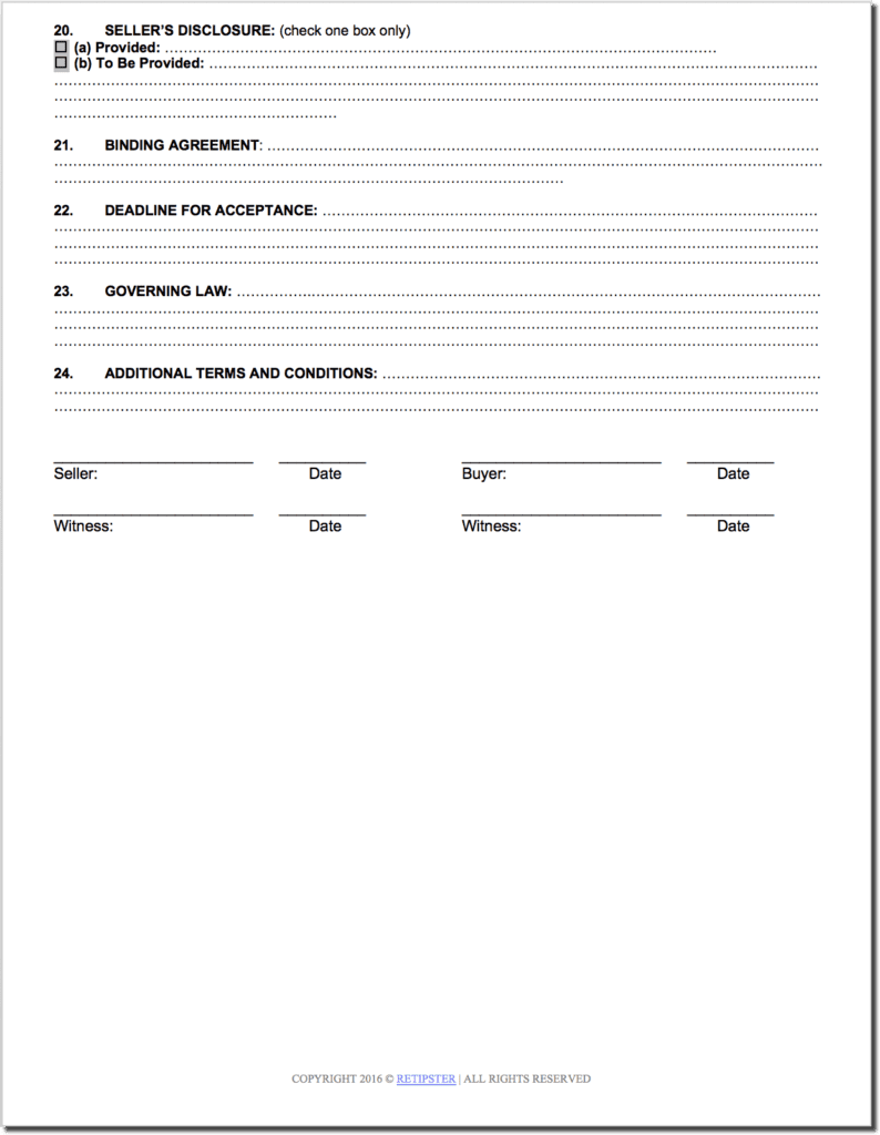 PA for vacant land pg 3