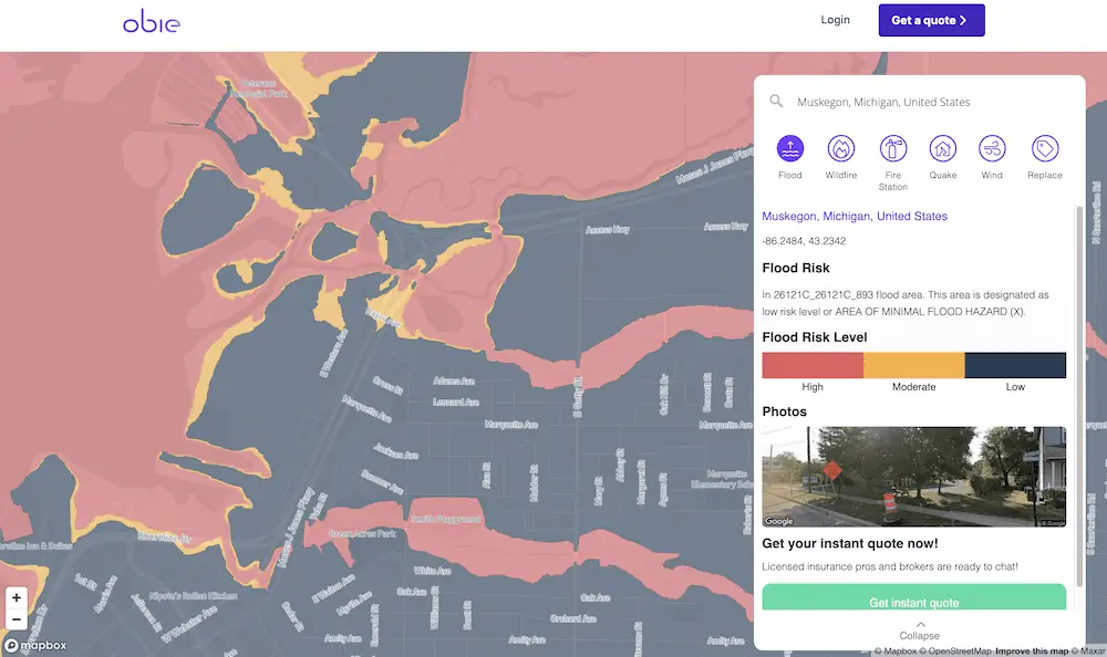 Obie Risk Map