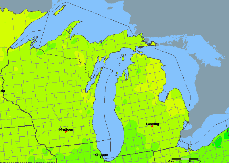 Michigan precipitation