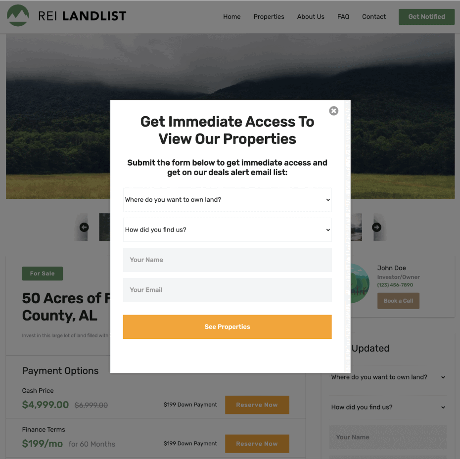 property content lock