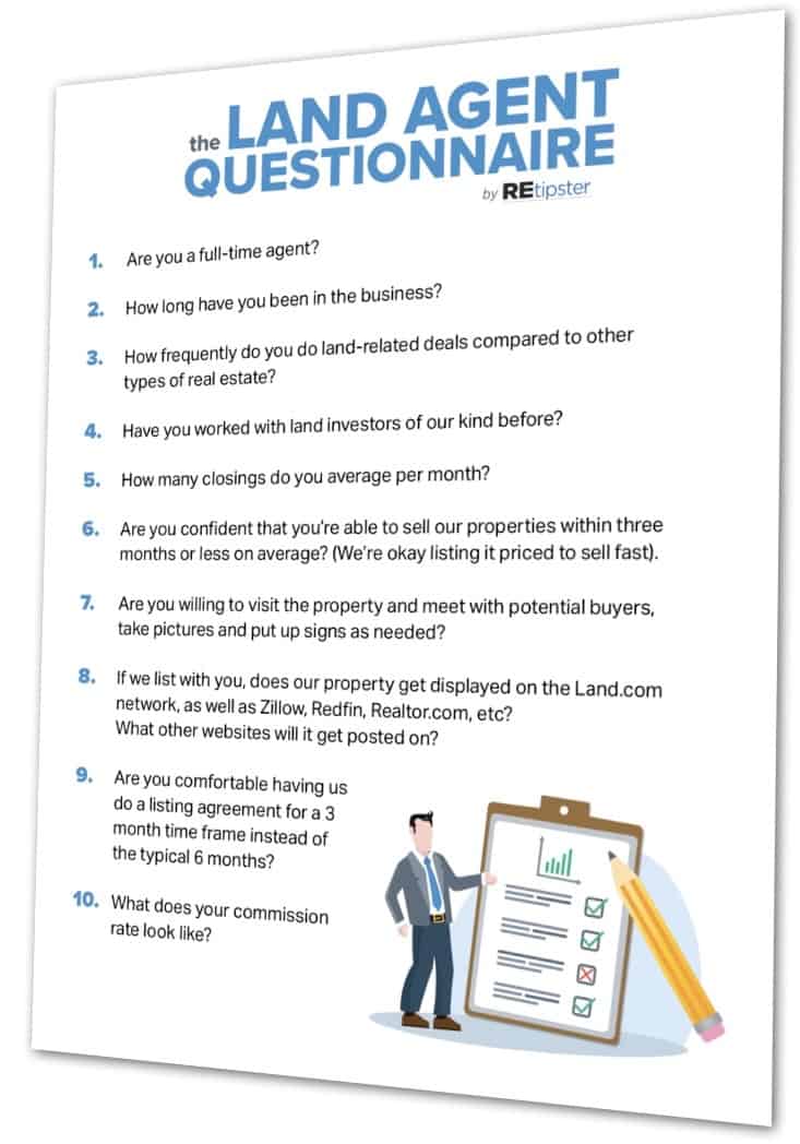 REtipster Land Agent Questionnaire