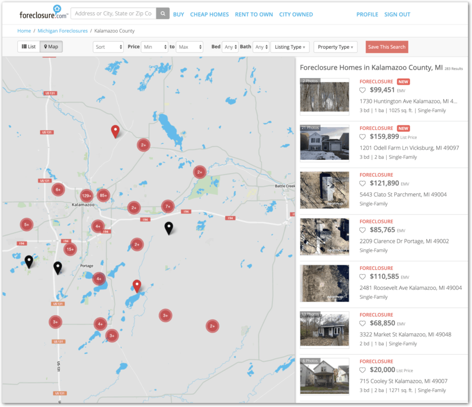 property market map