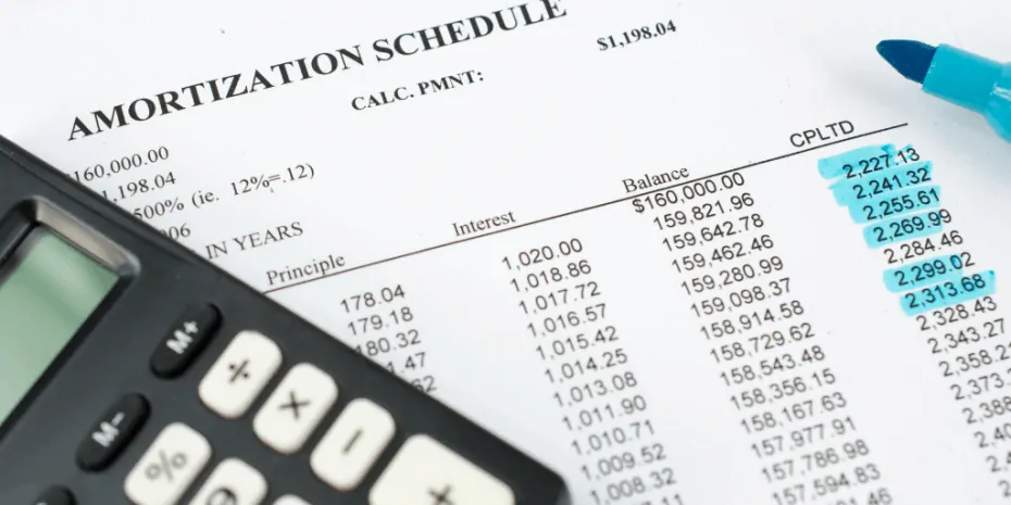 amortization schedule