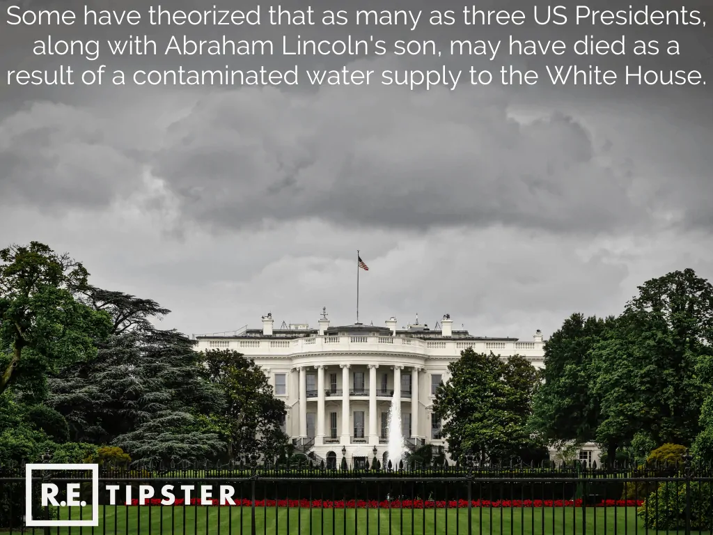 contaminated water white house