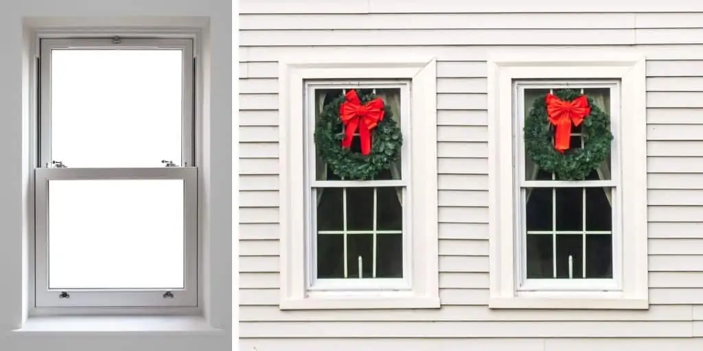 single hung window example