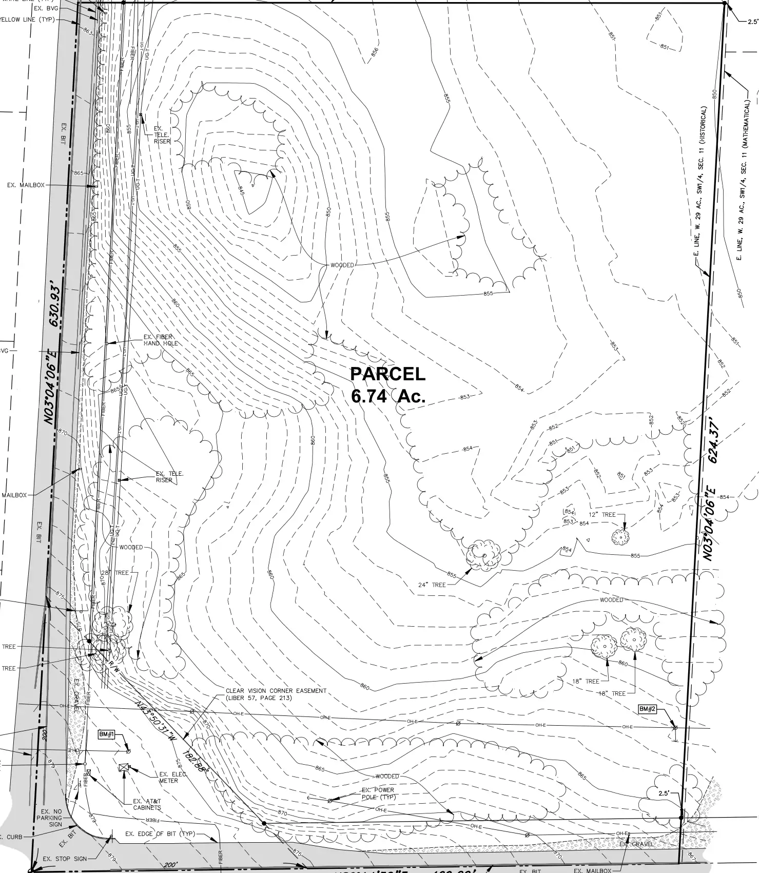 topo survey example