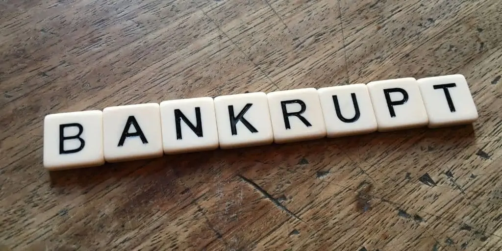 bankrupt