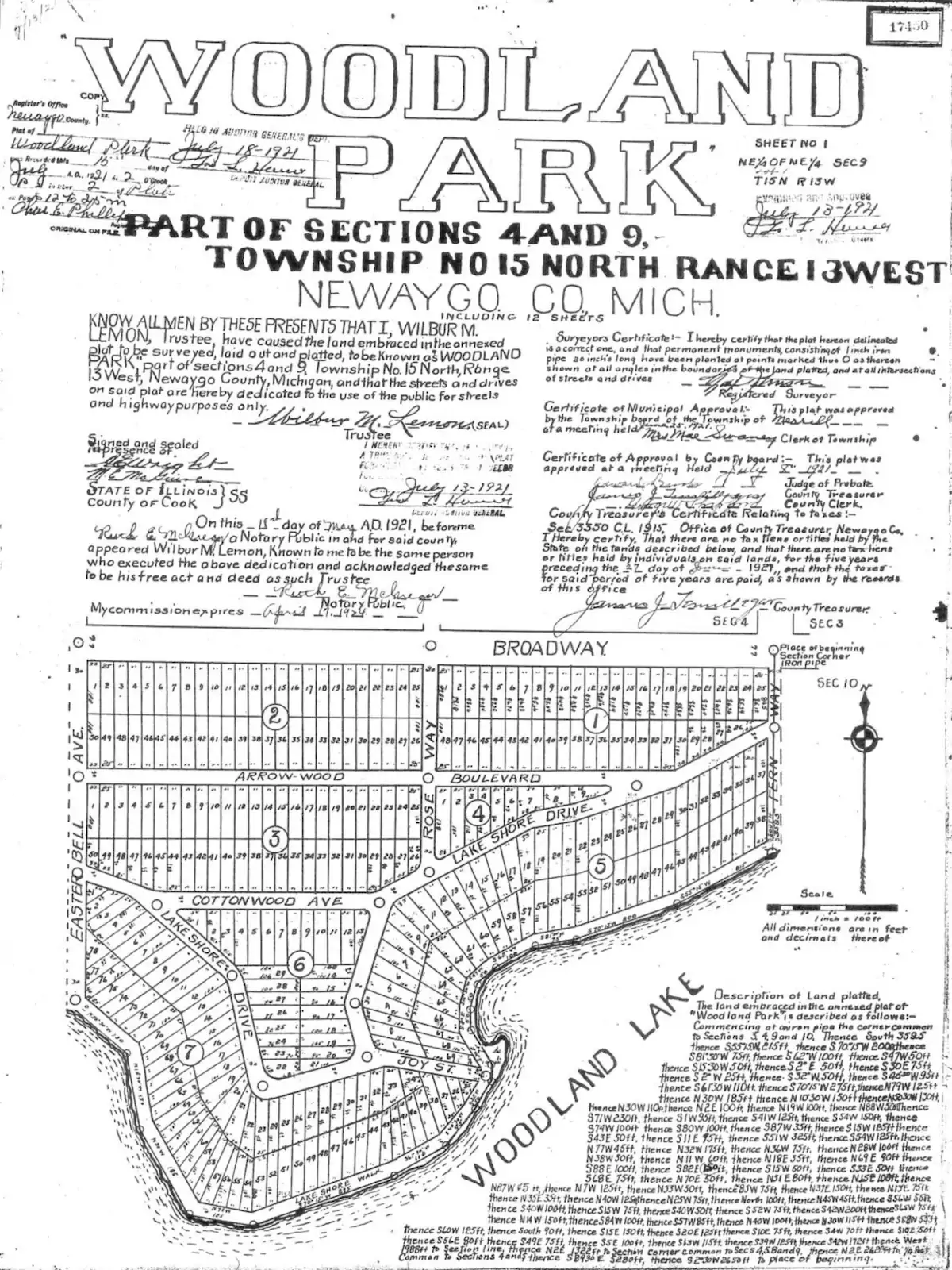 plat map example