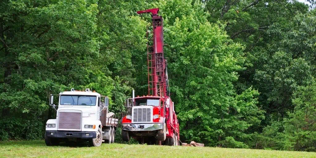 water well irrigation drill