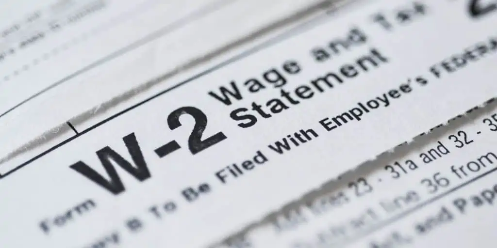 W-2 form