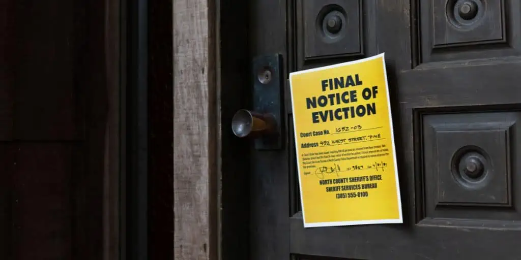 eviction notice