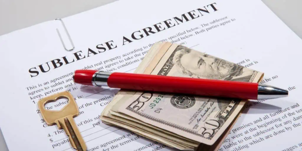 sublease agreement