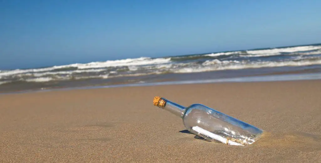 message in a bottle