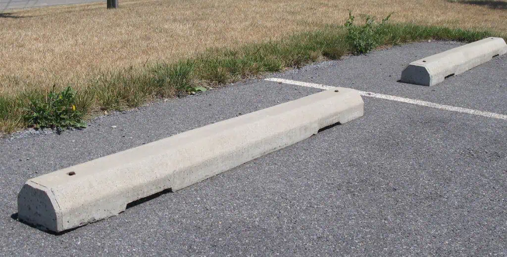 concrete curb bumpers