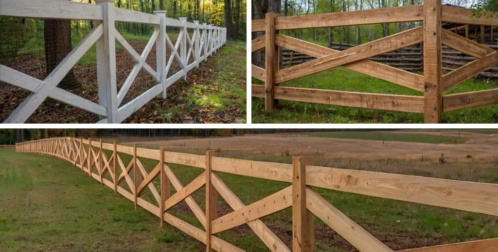 Cross-Buck Fence