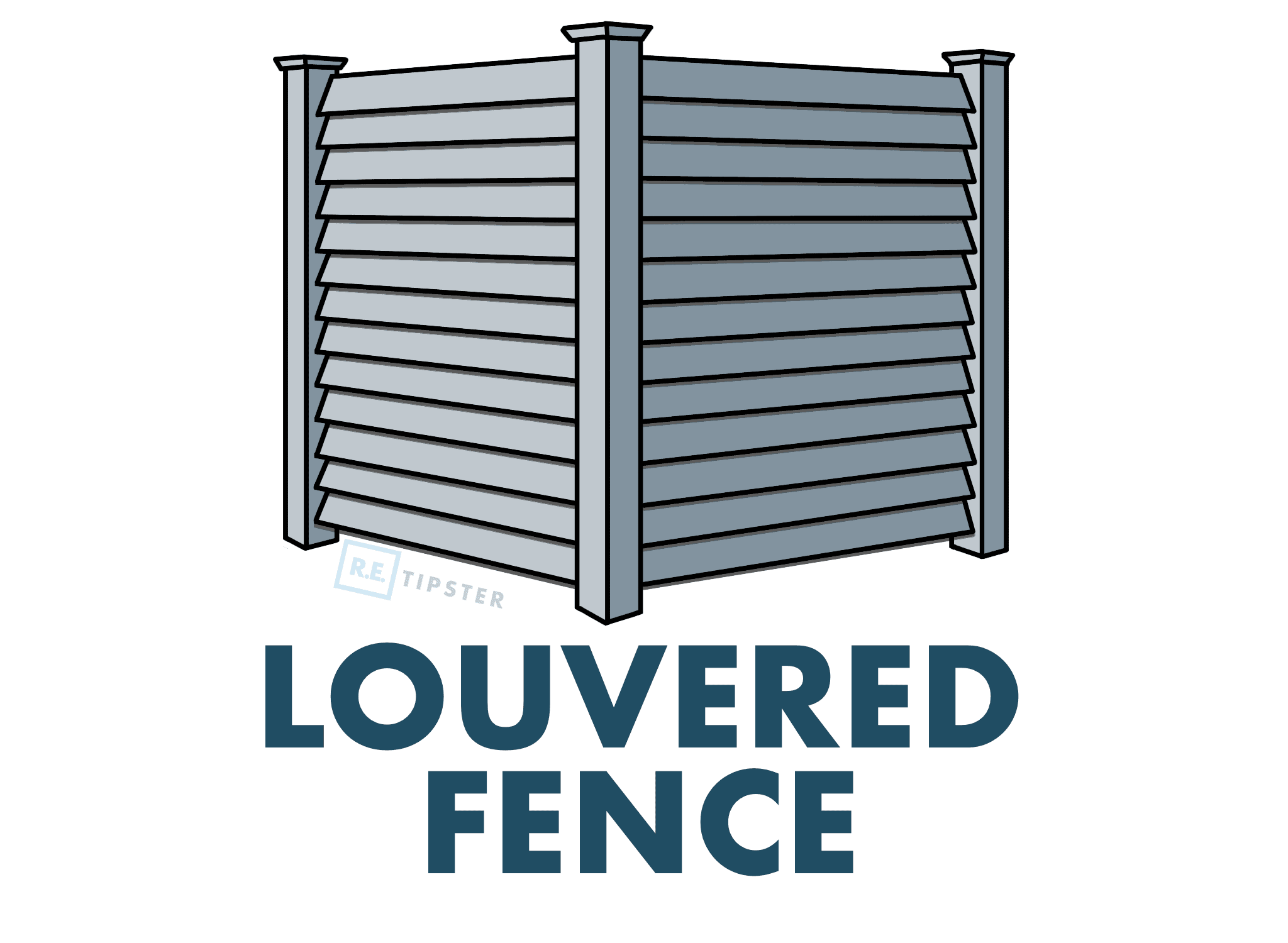 Louvered_Fence