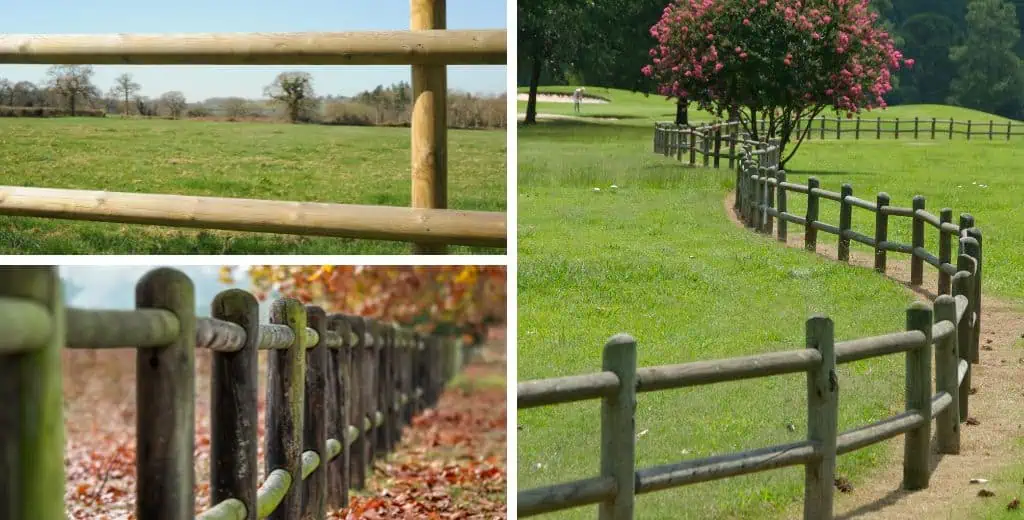 Post and Rail Fence