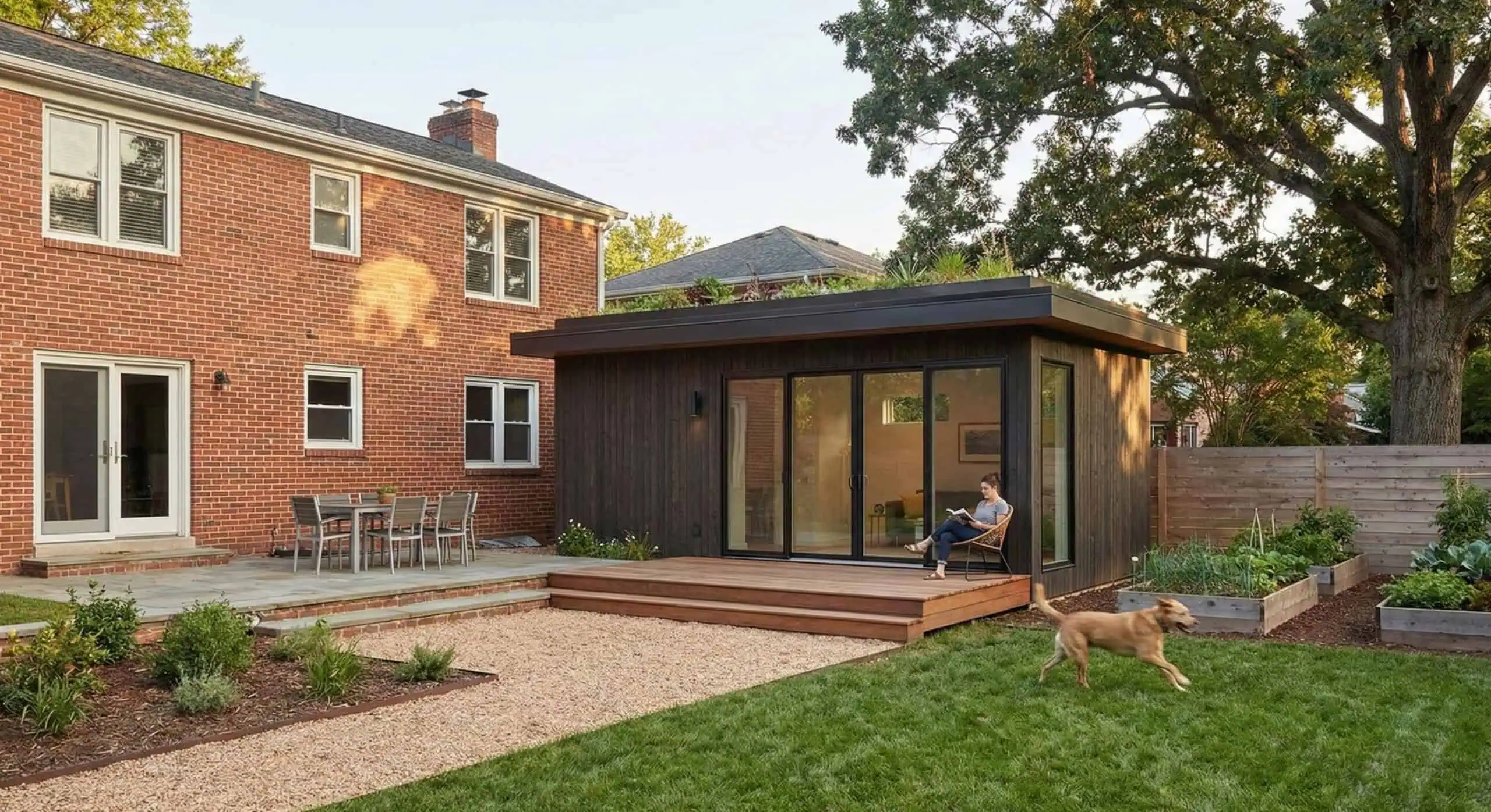 accessory dwelling unit backyard