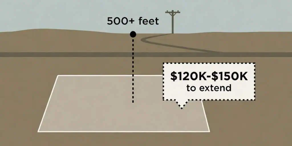 utility line extension