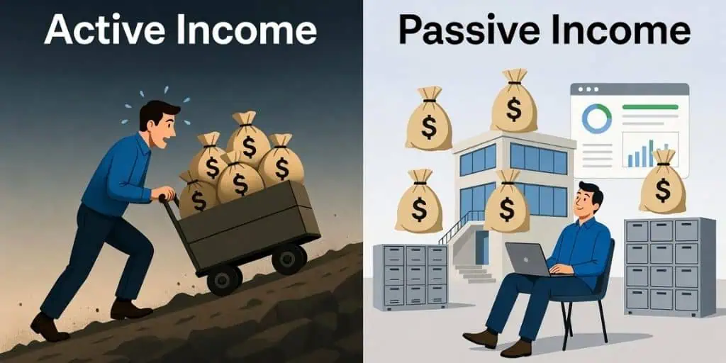 active vs passive income